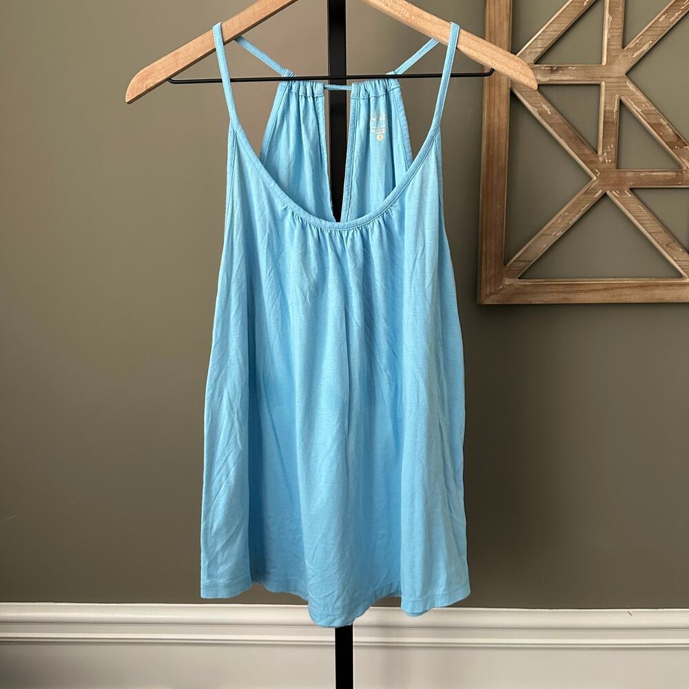 Lilly Pulitzer Lacy Tank Blue Small - Picture 2 of 4